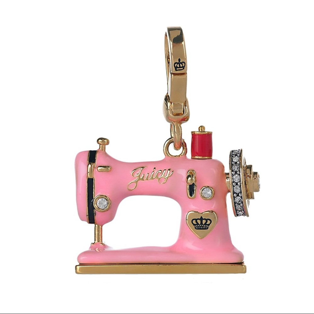Juicy Couture Sewing Machine Charm